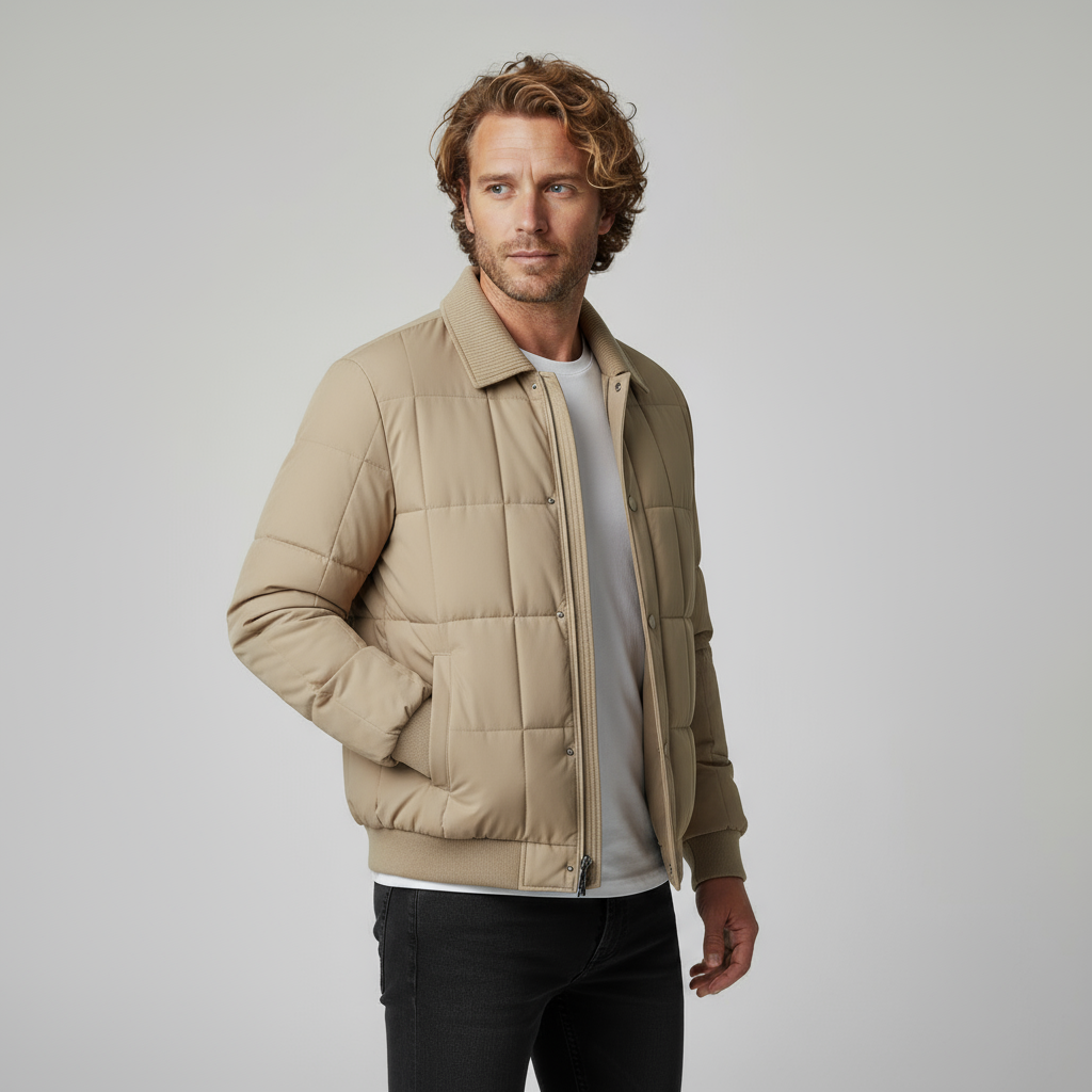 Brooklyn Quilted Down Jacket