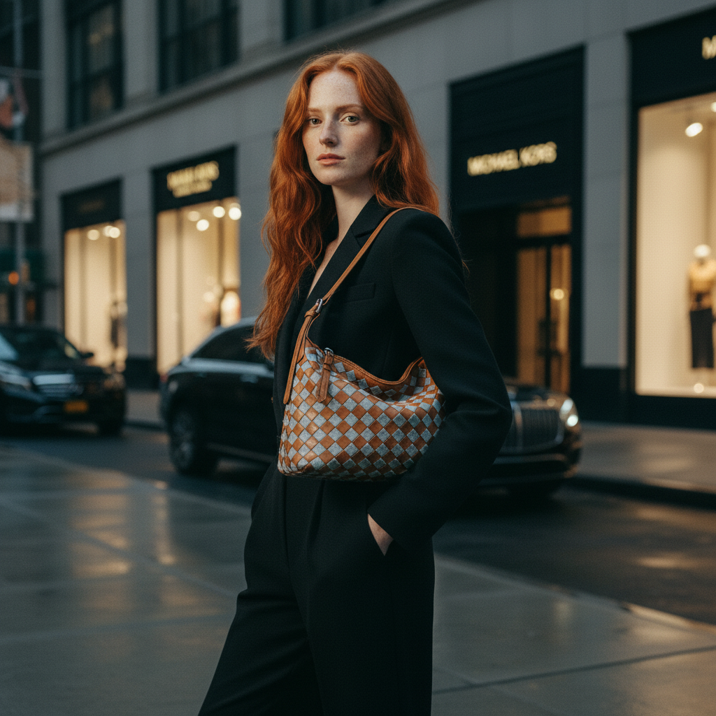 Taylor Woven Hobo Bag