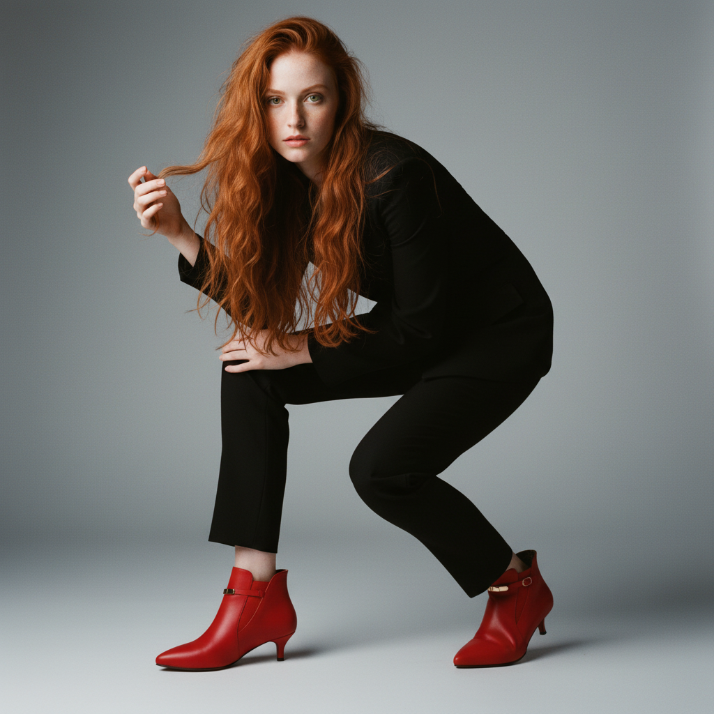 Rachel Kitten Heel Bootie