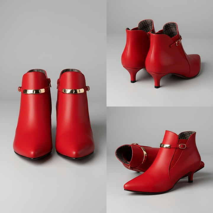 Rachel Kitten Heel Bootie