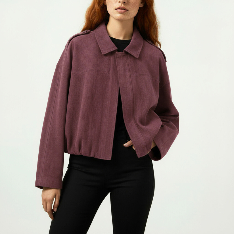 Chase Suede Bomber Jacket