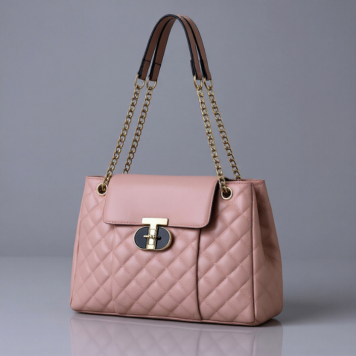 The Nicole Quilted Chain Bag