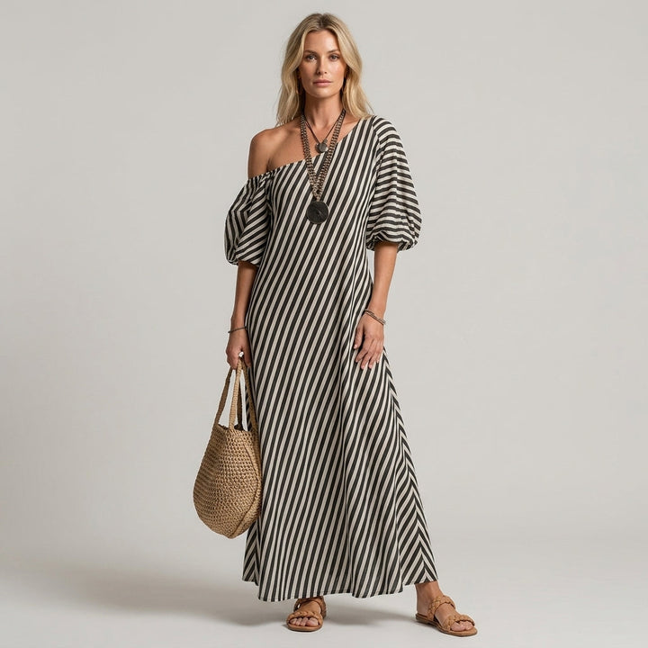 Grace One-Shoulder Maxi Dress