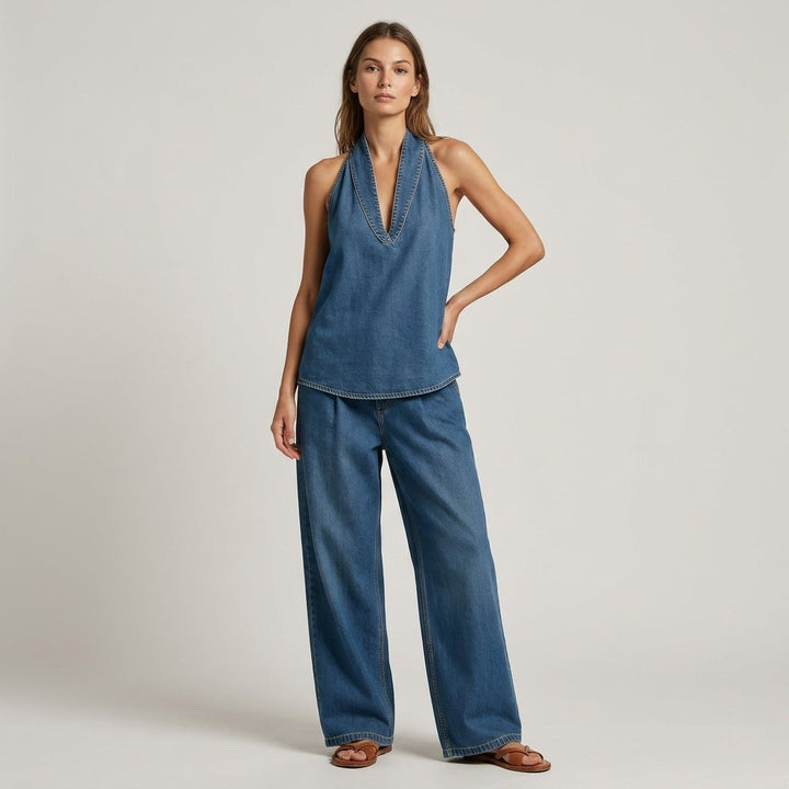 Jamie Halter Wide-Leg Set