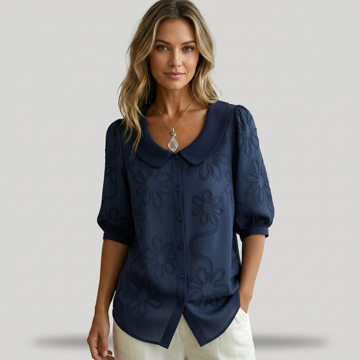Cassidy Floral Embroidered Blouse