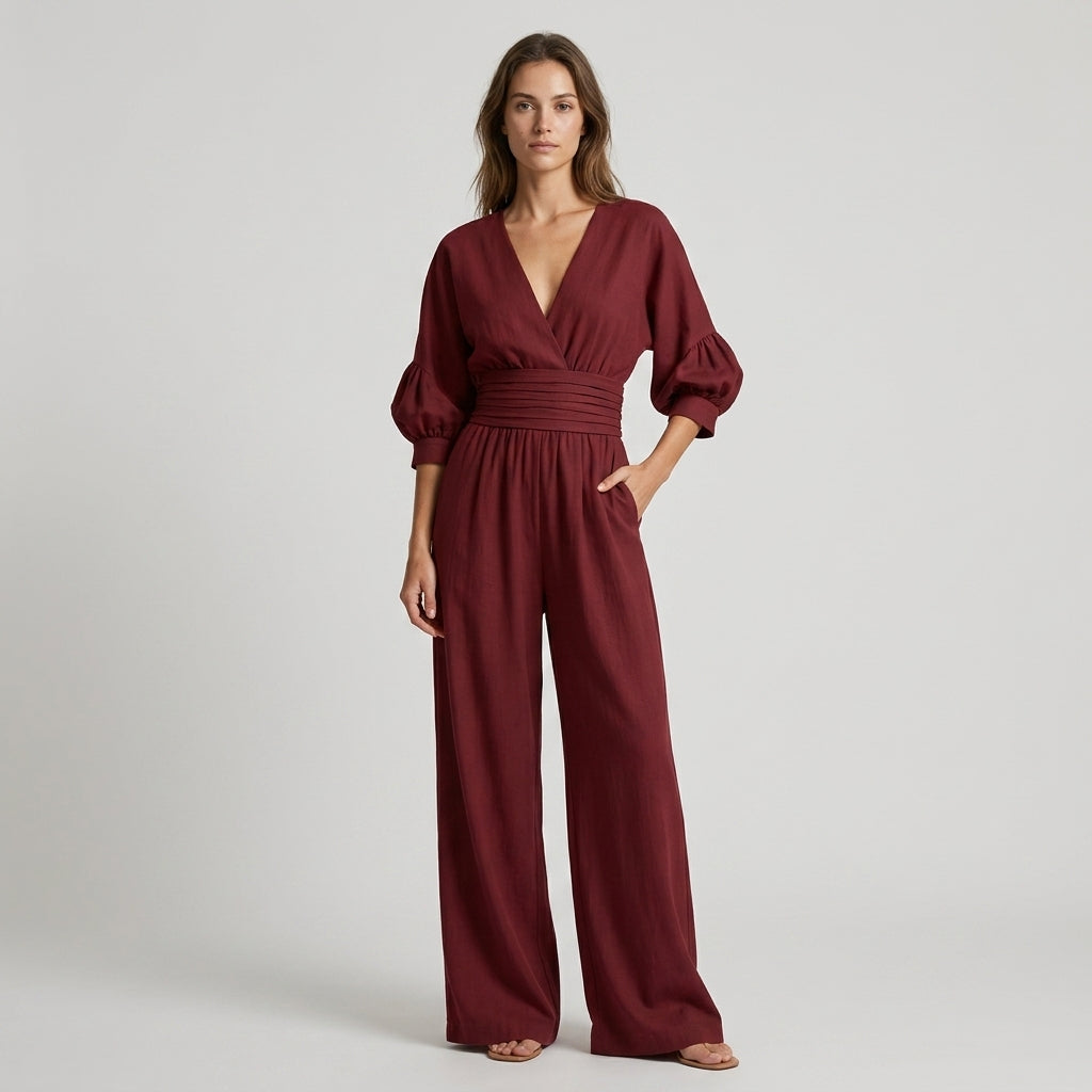 Jessica Wide Leg Jumpsuit