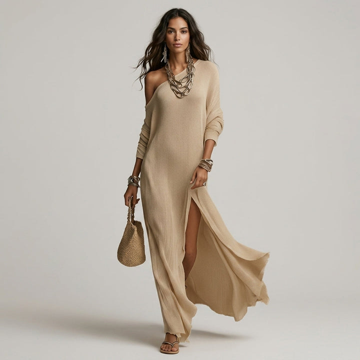 Faith Cold Shoulder Maxi Dress