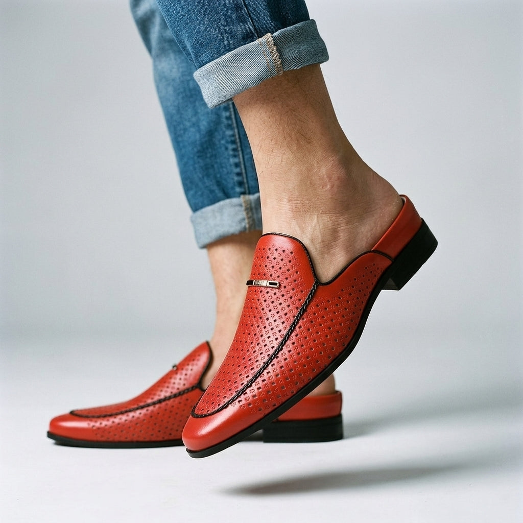 Blake Perforated Slip-On Loafer