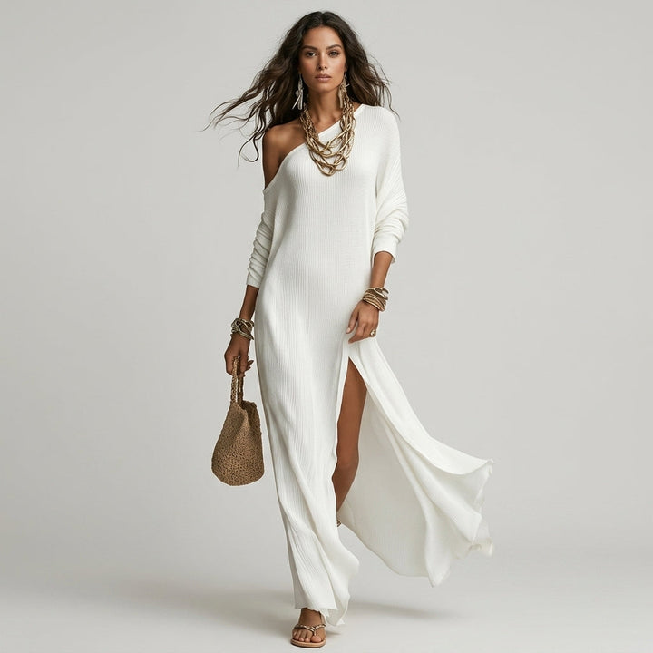Faith Cold Shoulder Maxi Dress