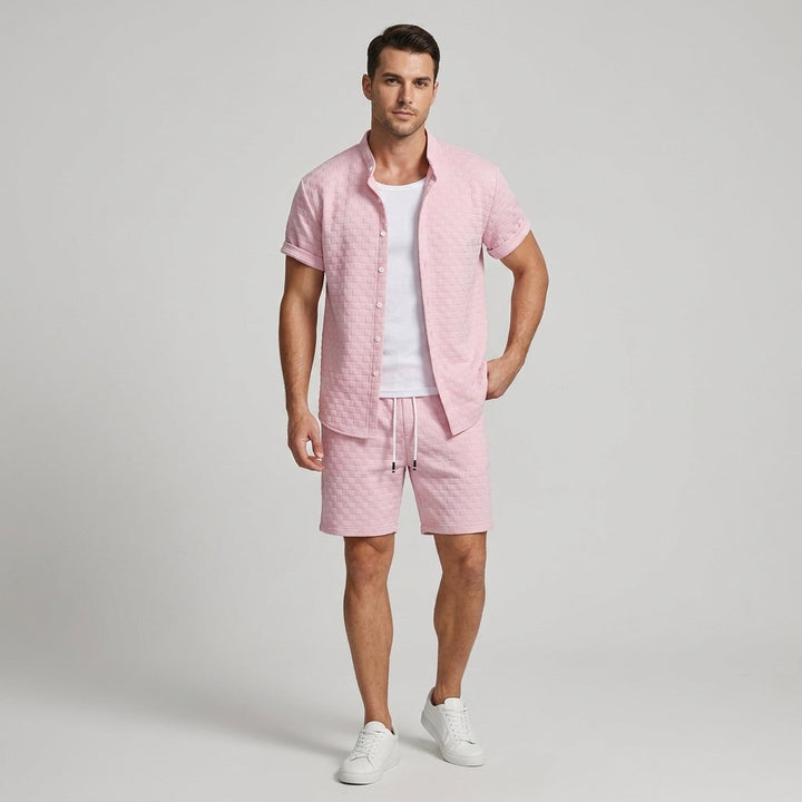 Elle Textured Matching Set