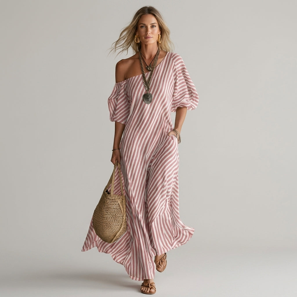 Grace One-Shoulder Maxi Dress