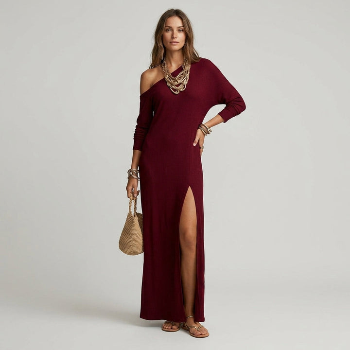 Faith Cold Shoulder Maxi Dress