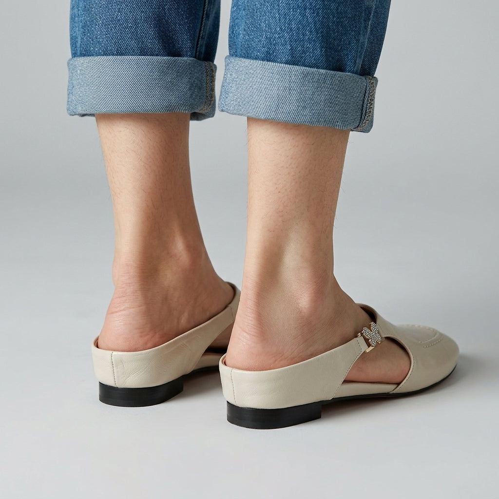 Chelsea Butterfly Cutout Mule