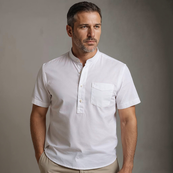Devon Coastal Cotton-Linen Shirt